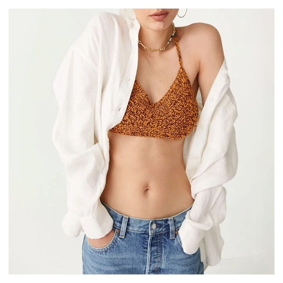 & Other Stories Crocheted Top - Picture 1 of 11